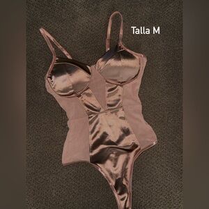 Sleek Satin Bodysuit